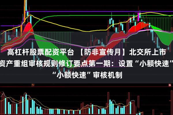 高杠杆股票配资平台 【防非宣传月】北交所上市公司重大资产重组审核规则修订要点第一期：设置“小额快速”审核机制