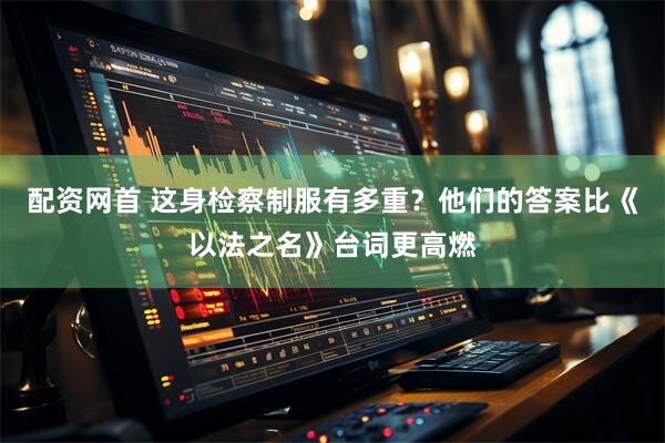 配资网首 这身检察制服有多重？他们的答案比《以法之名》台词更高燃